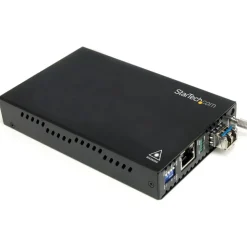 StarTech Fiber Media Converter Gigabit 1000Mbps MM Fibre LC 550m, TAA