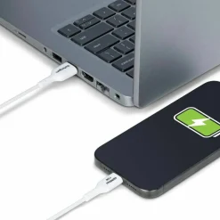 StarTech 3ft (91cm) USB-A to USB-C Charging Cable, Charge & Sync, 3A, USB 2.0, TPE Jacket - White USB Charging Cord