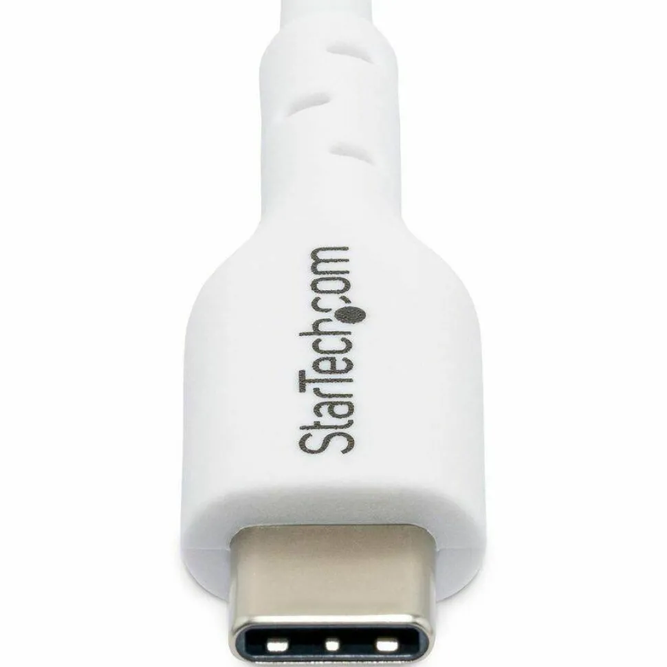 StarTech 3ft (91cm) USB-C Charging Cable, Charge & Sync, 60W (3A) PD, USB 2.0 Laptop Charger Cable, TPE Jacket - USB C Charging Cord
