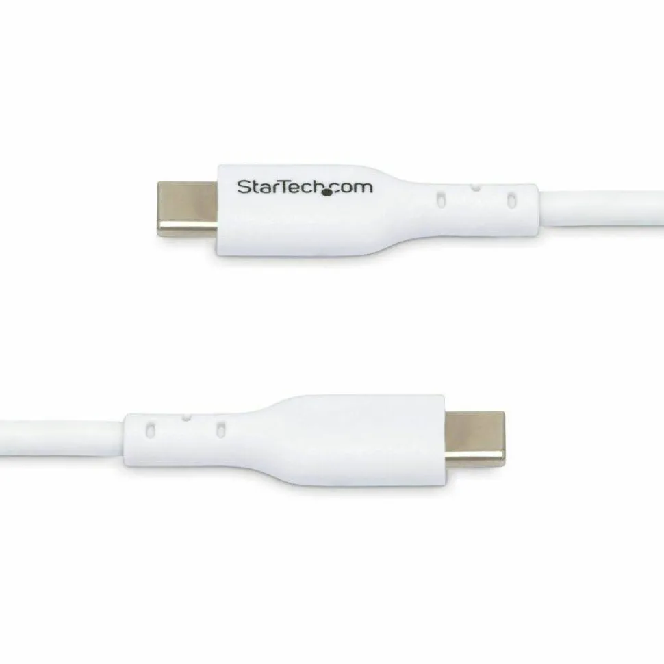 StarTech 3ft (91cm) USB-C Charging Cable, Charge & Sync, 60W (3A) PD, USB 2.0 Laptop Charger Cable, TPE Jacket - USB C Charging Cord