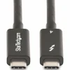 StarTech 6ft (2m) Active Thunderbolt 4 Cable, 40Gbps, 100W PD, 4K/8K Video, Intel-Certified, Compatible w/Thunderbolt 3/USB 3.2/DisplayPort