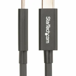 StarTech 6ft (2m) Active Thunderbolt 4 Cable, 40Gbps, 100W PD, 4K/8K Video, Intel-Certified, Compatible w/Thunderbolt 3/USB 3.2/DisplayPort