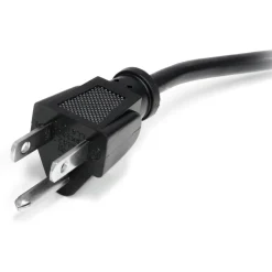 StarTech 10ft (3m) Computer Power Cord, NEMA 5-15P to C13, 10A 125V, 18AWG, Black Replacement AC PC Power Cord, TV/Monitor Power Cable