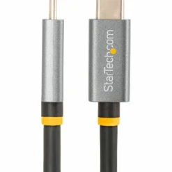 StarTech 3.3ft (1m) USB4 Cable 40Gbps, 100W (5A) PD, 8K 120Hz/4K 240Hz DP Alt Mode, USB-IF Certified USB-C Cord, Thunderbolt Compat.