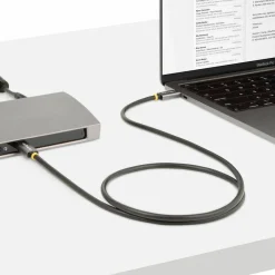 StarTech 3.3ft (1m) USB4 Cable 40Gbps, 100W (5A) PD, 8K 120Hz/4K 240Hz DP Alt Mode, USB-IF Certified USB-C Cord, Thunderbolt Compat.