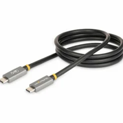 StarTech 3.3ft (1m) USB4 Cable 40Gbps, 100W (5A) PD, 8K 120Hz/4K 240Hz DP Alt Mode, USB-IF Certified USB-C Cord, Thunderbolt Compat.