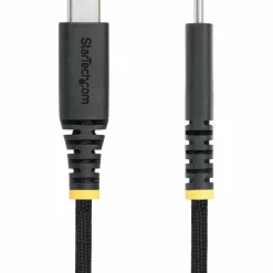 StarTech 6ft (1.8m) USB-C Charging Cable, Durable and Ultra-Flexible, 240W (5A) PD EPR, Rugged USB 2.0 Laptop charger Cord, USB-IF
