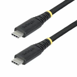 StarTech 10ft (3m) USB-C Charging Cable, Durable and Ultra-Flexible, 240W (5A) PD EPR, Rugged USB 2.0 Laptop charger Cord, USB-IF