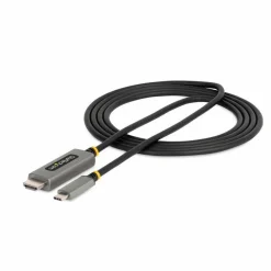 StarTech 6ft (2m) USB-C to HDMI Adapter Cable, 8K 60Hz, 4K 144Hz, HDR10, USB Type-C to HDMI 2.1 Converter, USB-C/USB4/TB3/4 Compatible