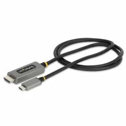 StarTech 3ft (1m) USB-C to HDMI Adapter Cable, 8K 60Hz, 4K 144Hz, HDR10, USB Type-C to HDMI 2.1 Converter, USB-C/USB4/TB3/4 Compatible