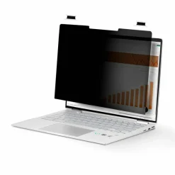 StarTech 14-inch 16:9 Flip-Over Privacy Screen w/Touch, Anti-Glare Privacy Filter, Laptop Monitor Screen Protector, Blue Light Filter