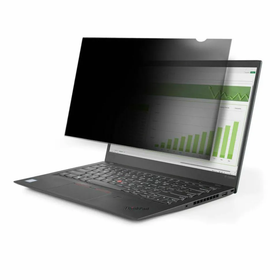 StarTech 14in Laptop Privacy Screen For 16:9 Displays, Anti-Glare Privacy Filter with 51% Blue Light Reduction, Matte/Glossy, TAA