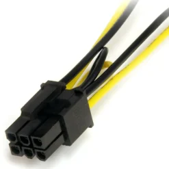 StarTech 6in SATA Power to 6 Pin PCI Express Video Card Power Cable Adapter