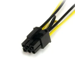 StarTech 6in SATA Power to 6 Pin PCI Express Video Card Power Cable Adapter