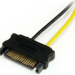 StarTech 6in SATA Power to 6 Pin PCI Express Video Card Power Cable Adapter