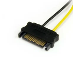 StarTech 6in SATA Power to 6 Pin PCI Express Video Card Power Cable Adapter