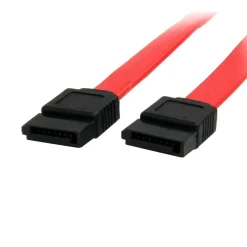 StarTech 24in SATA Serial ATA Cable - This high quality SATA cable is designed for connecting SATA drives even in tight spaces.