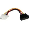 StarTech 6in SATA to LP4 Power Cable Adapter - F/M