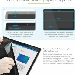 StarTech Laptop Privacy Screen for 15.6