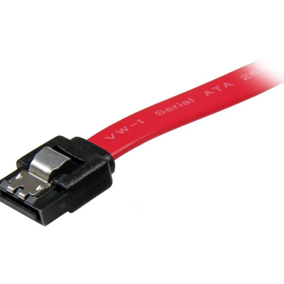 StarTech Latching SATA Cable - Latching SATA connectors, for securely fastened hard drive installations.