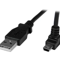 StarTech 1m Mini USB Cable - A to Up Angle Mini B
