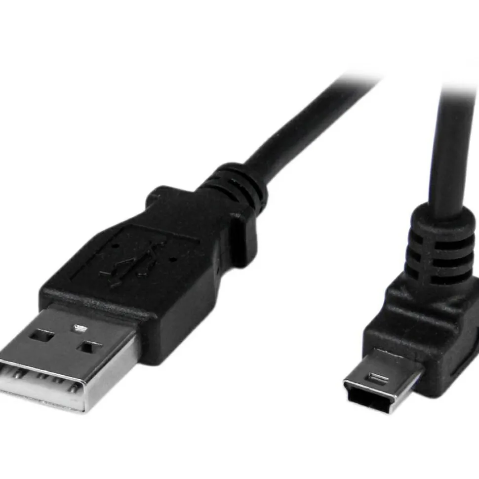 StarTech 1m Mini USB Cable - A to Up Angle Mini B