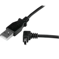 StarTech 1m Mini USB Cable - A to Up Angle Mini B