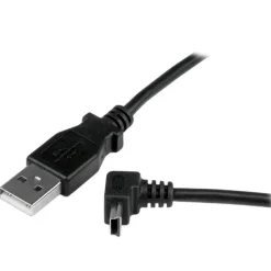 StarTech 1m Mini USB Cable - A to Up Angle Mini B