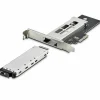 StarTech M.2 NVMe SSD to PCIe x4 Removable Mobile Rack for PCI Express Expansion Slot, Tool-less Installation, PCIe Hot-Swap Drive Bay
