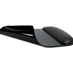 StarTech Mouse Pad with Hand Rest, 6.7x7.1x 0.8in (17x18x2cm), Ergonomic Mouse Pad w/Wrist Support, Non-Slip Base, Gel Mouse Pad, TAA