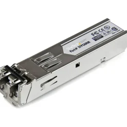 StarTech MSA Uncoded SFP Module, 1000BASE-SX, 1GE Gigabit Ethernet SFP 1GbE Multi Mode Fiber (MMF) Optic Transceiver, 550m DDM, TAA