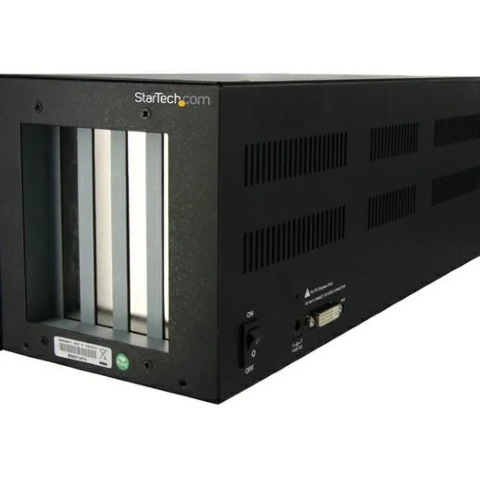 StarTech PCI Express to 2 PCI & 2 PCIe Expansion Enclosure System, Full Length External Expansion Bay, 4 slot, PCIe Single Lane, TAA