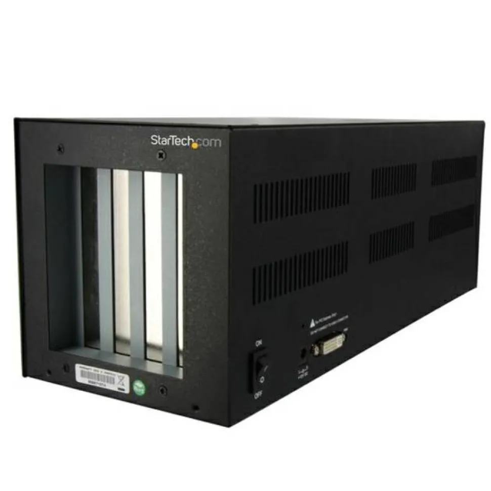 StarTech PCI Express to 2 PCI & 2 PCIe Expansion Enclosure System, Full Length External Expansion Bay, 4 slot, PCIe Single Lane, TAA
