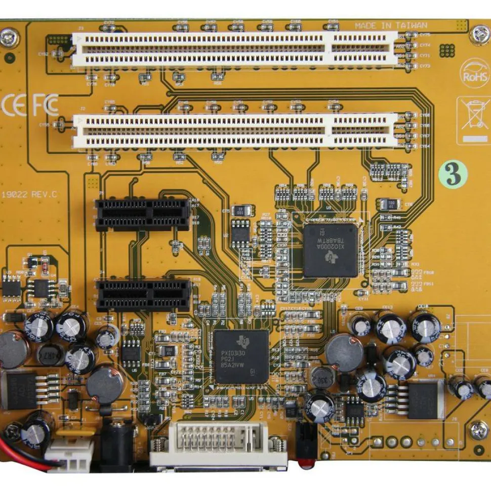 StarTech PCI Express to 2 PCI & 2 PCIe Expansion Enclosure System, Full Length External Expansion Bay, 4 slot, PCIe Single Lane, TAA