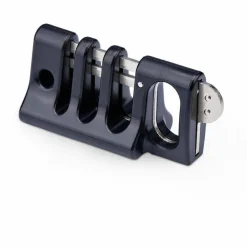 StarTech Peripheral Cable Anchor Lock, Secure Keyboard/Mouse For Shared Computer, Metal Plate Cable Trap, Use w/Laptop Lock Cable, TAA
