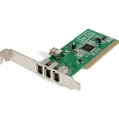 StarTech 4 Port IEEE-1394 FireWire PCI Card, TAA