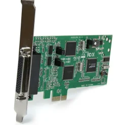StarTech 4 Port PCI Express PCIe Serial Combo Card, 2 x RS232 2 x RS422 / RS485, TAA