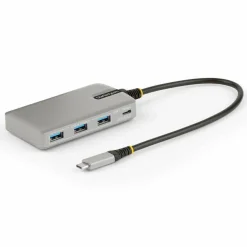 StarTech 4-Port USB-C Hub with USB-C DP Alt Mode Video Output, 3x USB-A, 1x USB-C, 100W Power Delivery Pass-Through, USB 3.2 10Gbps