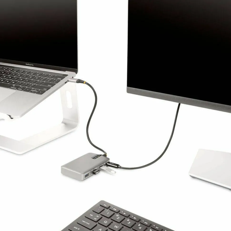 StarTech 4-Port USB-C Hub with USB-C DP Alt Mode Video Output, 3x USB-A, 1x USB-C, 100W Power Delivery Pass-Through, USB 3.2 10Gbps