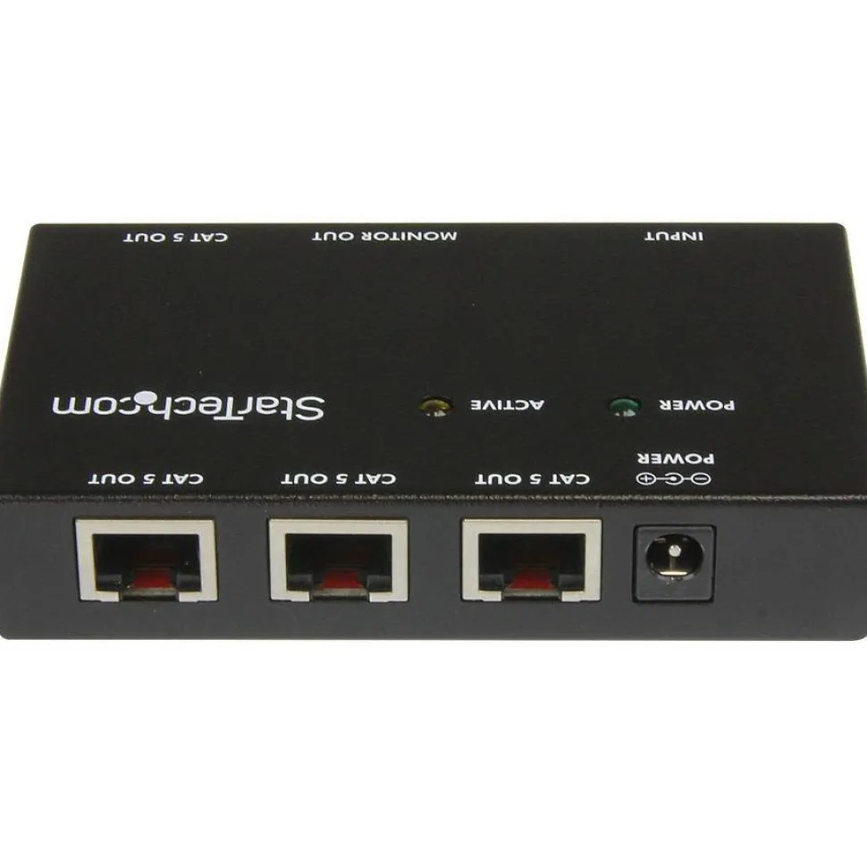 StarTech 4 Port VGA Over CAT5 Video Extender, 450ft (150m), TAA