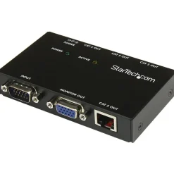 StarTech 4 Port VGA Over CAT5 Video Extender, 450ft (150m), TAA