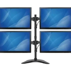 StarTech Quad Monitor Stand, Crossbar, Steel, Monitors up to 27
