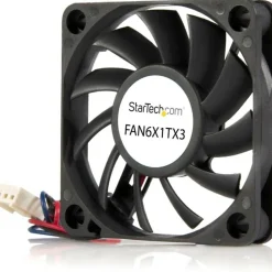 StarTech Replacement 60mm Ball Bearing CPU Case Fan - TX3 Connector - System fan kit - 60 mm