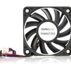 StarTech Replacement 60mm Ball Bearing CPU Case Fan - TX3 Connector - System fan kit - 60 mm