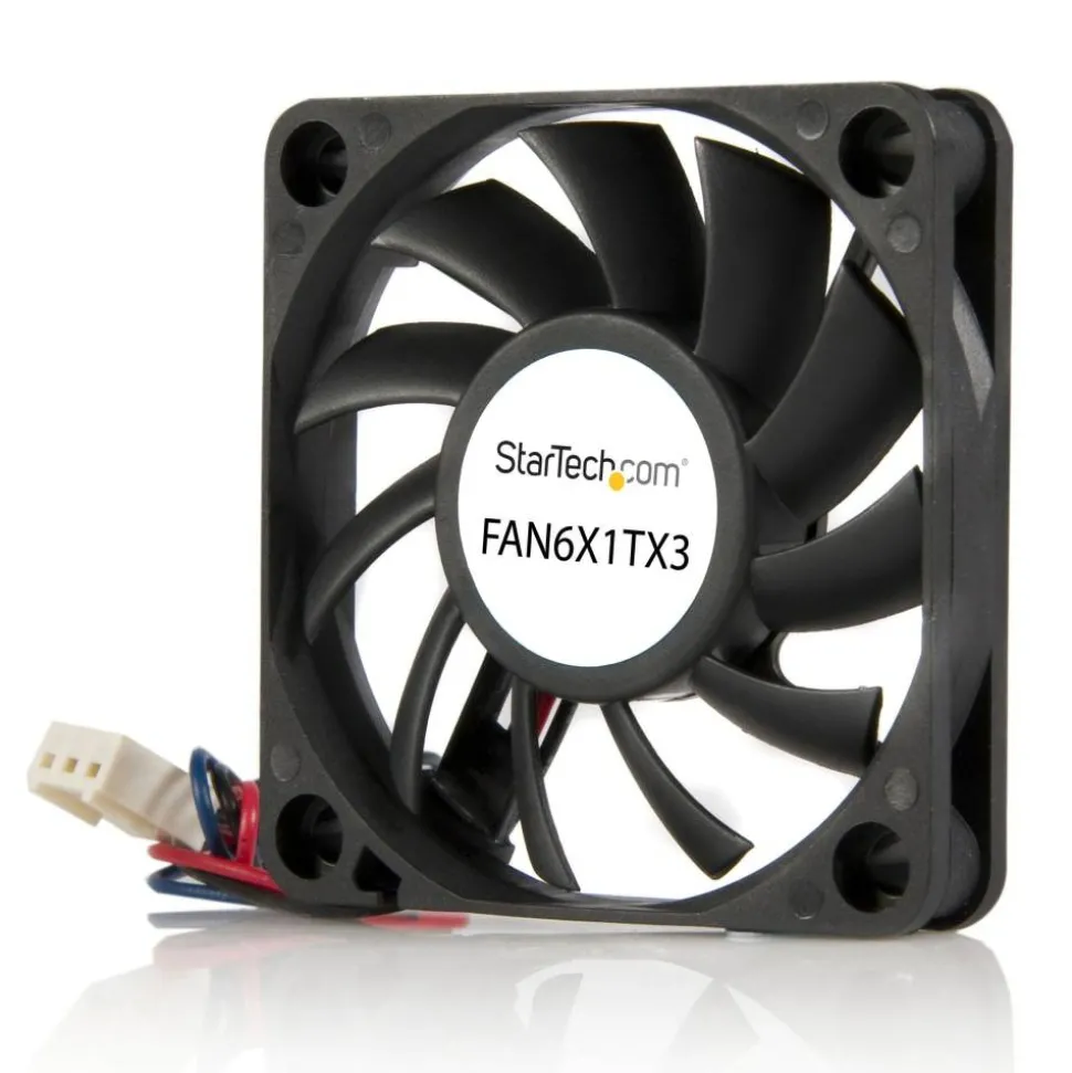 StarTech Replacement 60mm Ball Bearing CPU Case Fan - TX3 Connector - System fan kit - 60 mm