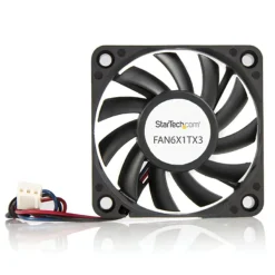 StarTech Replacement 60mm Ball Bearing CPU Case Fan - TX3 Connector - System fan kit - 60 mm