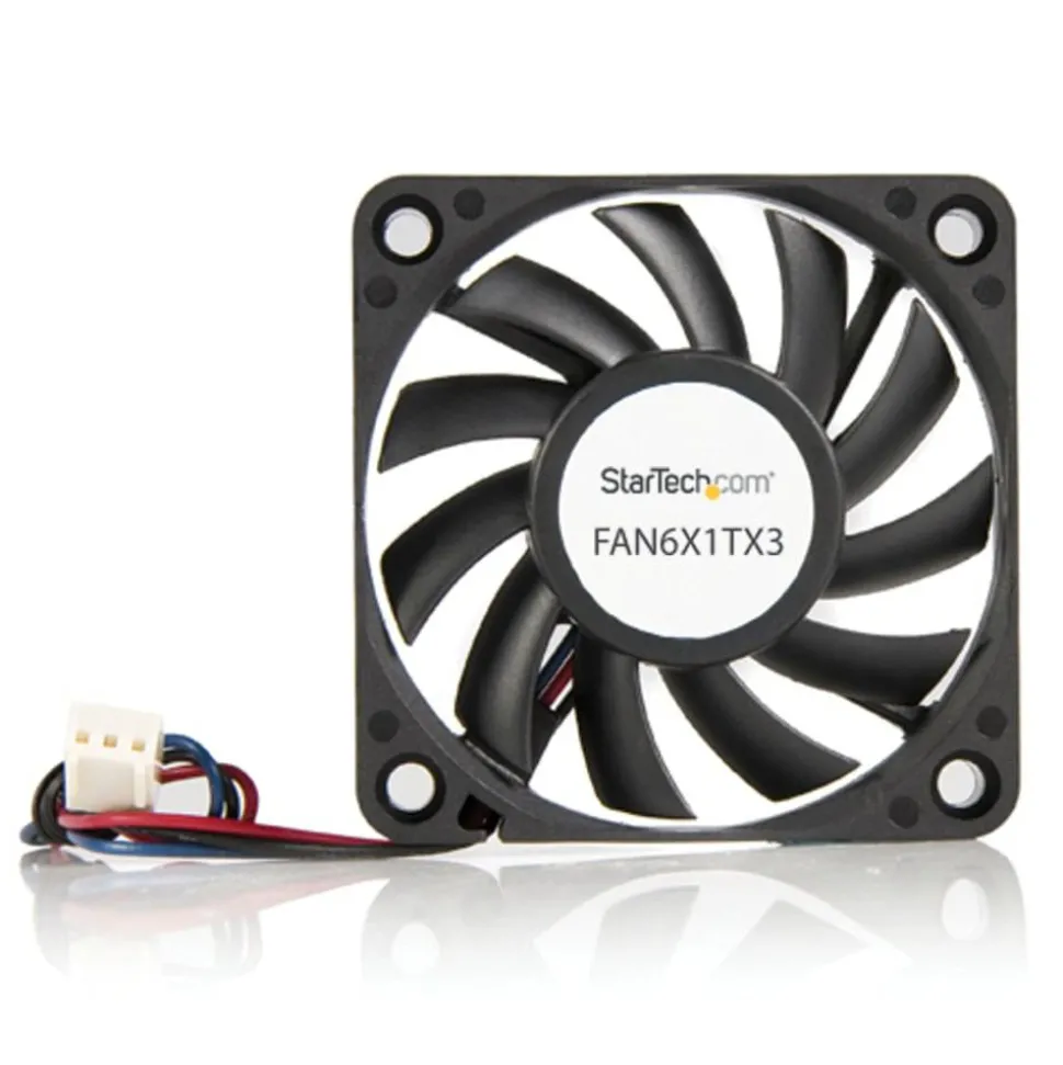 StarTech Replacement 60mm Ball Bearing CPU Case Fan - TX3 Connector - System fan kit - 60 mm