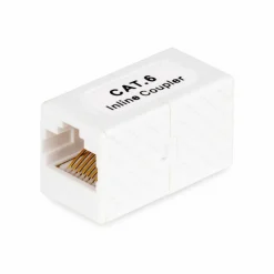 StarTech RJ45 Coupler 5-Pack, Inline Cat6 Coupler, Female to Female (F/F) T568B Connector, Unshielded Ethernet Cable Extension