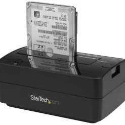 StarTech Single Bay USB 3.1 / eSATA to SATA Hard Drive Docking Station, USB 3.1 (10 Gbps)/eSATA Hard Drive Dock, 2.5/3.5