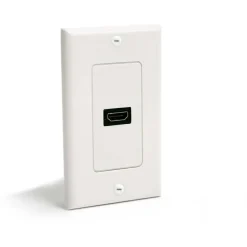 StarTech Single Outlet Female HDMI Wall Plate White
